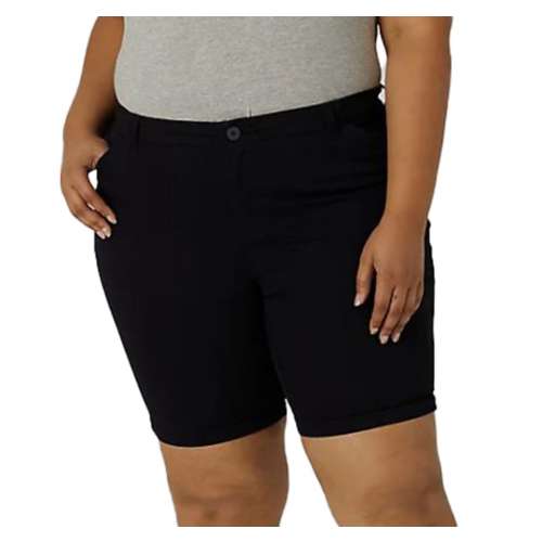 Women's Lee Plus Size Regular Fit Bermuda Chino Shorts