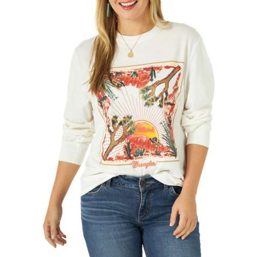 Women's Wrangler Relaxed Long Sleeve Graphic T-Shirt