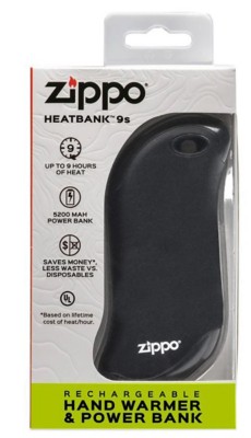 Zippo Heatbank 9s Rechargeable Hand Warmer