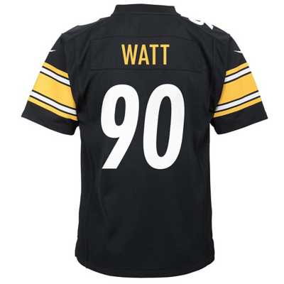 Nike Youth Pittsburgh Steelers T.J. Watt #90 Black Game Jersey