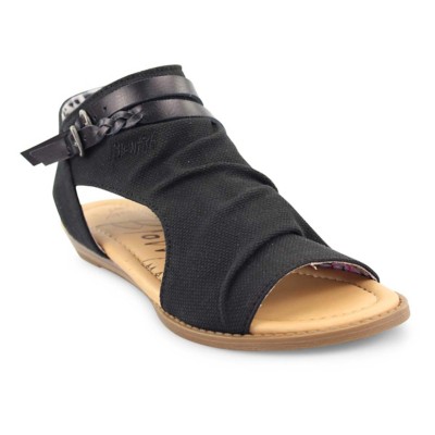 blowfish malibu black sandals