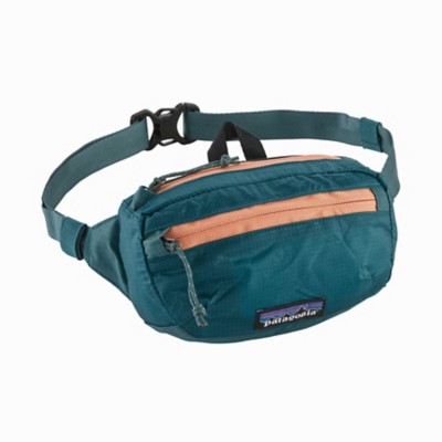 teal fanny pack