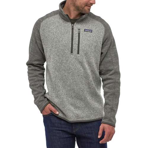 Patagonia Men’s Better Sweater Quarter Zip in Black