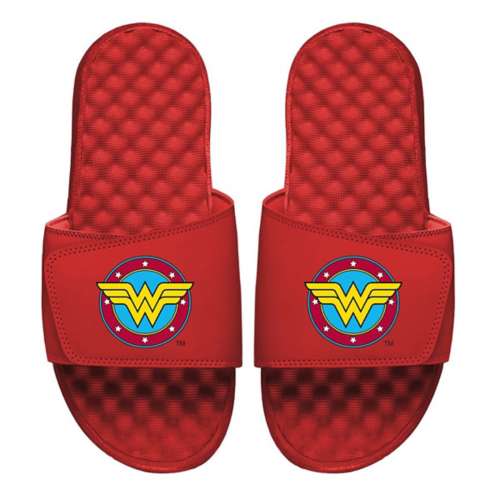 Adult ISlide Wonder Woman Circle Logo Slide Sandals