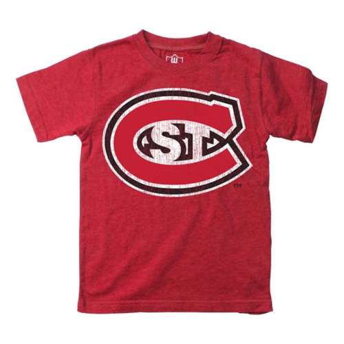 Wes and Willy Kids' St. Cloud State Huskies Basic Logo T-Shirt