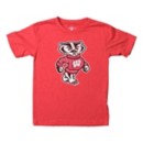 Wes and Willy Kids' Wisconsin Badgers Basic Logo T-Shirt
