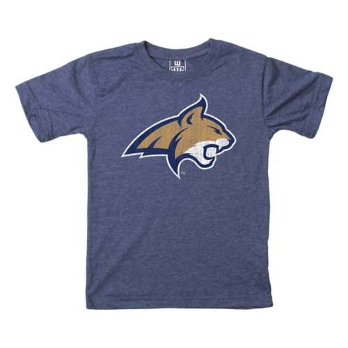 Wes and Willy Kids' Montana State Bobcats Basic Logo T-Shirt