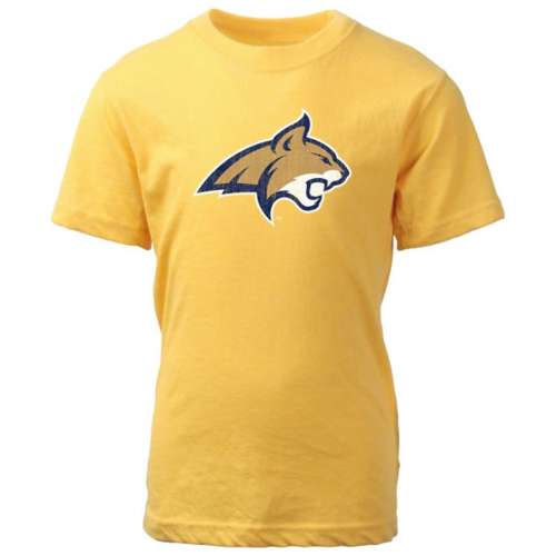 Wes and Willy Kids' Montana State Bobcats Basic Logo T-Shirt
