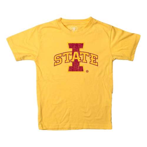Wes and Willy Kids' Iowa State Cyclones Basic Logo T-Shirt