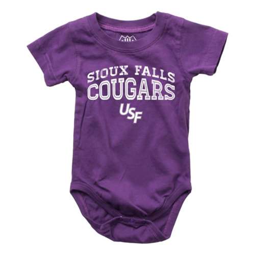 Wes and Willy Infant Sioux Falls Cougars Zazu Onesie