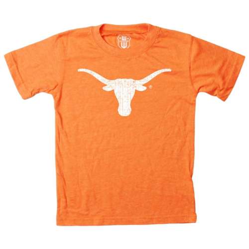 Wes and Willy Kids' Texas Longhorns Basic Logo T-Shirt