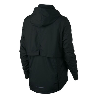 women's nike essential hooded running jacket