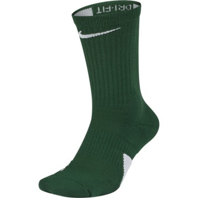 green nike basketball socks