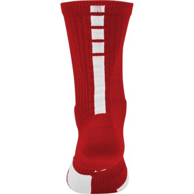 maroon elite basketball socks