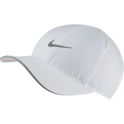 nike white running hat