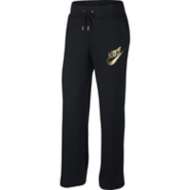 nike metallic fleece pants