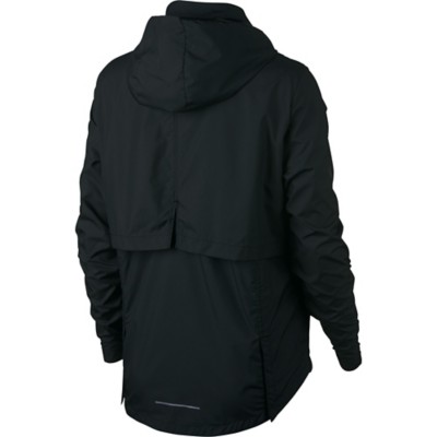 nike essential hooded running jacket