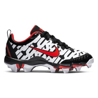 red nike softball cleats