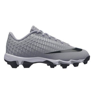 gray baseball cleats