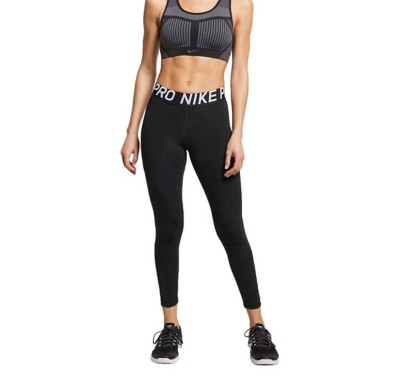 nike pro grey leggings women's