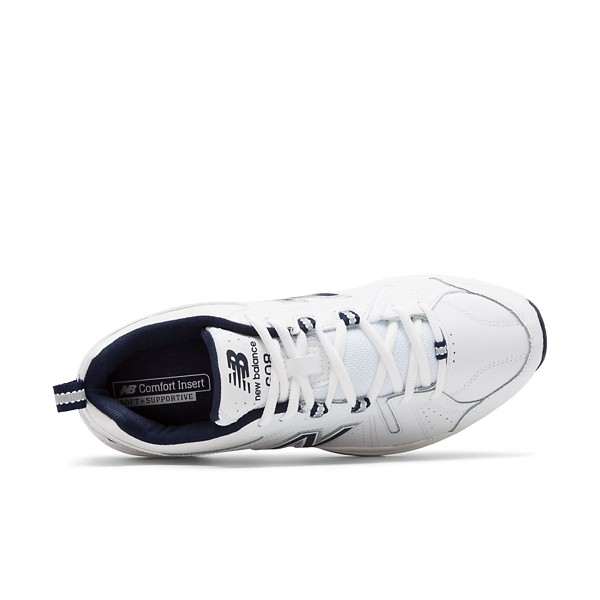 Men's New Balance Mx608v5 Sneakers 8 Wide White