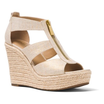 michael kors damita wedge gold