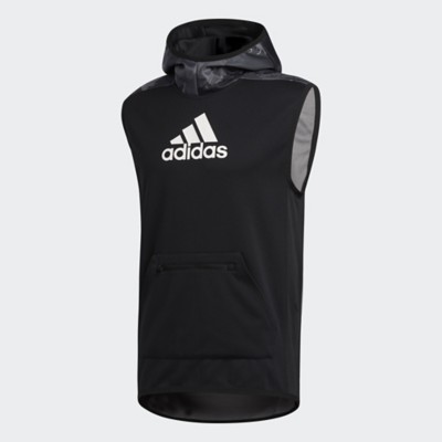 adidas sleeveless hoodie