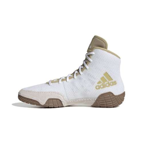 White adidas cheap wrestling shoes