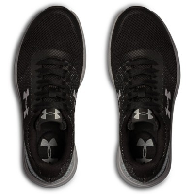 all black running shoes womens under armour