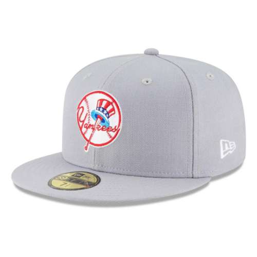 NEW YORK ISLANDERS Fisherman Vintage Logo New Era 5950 Hat 6 3/4