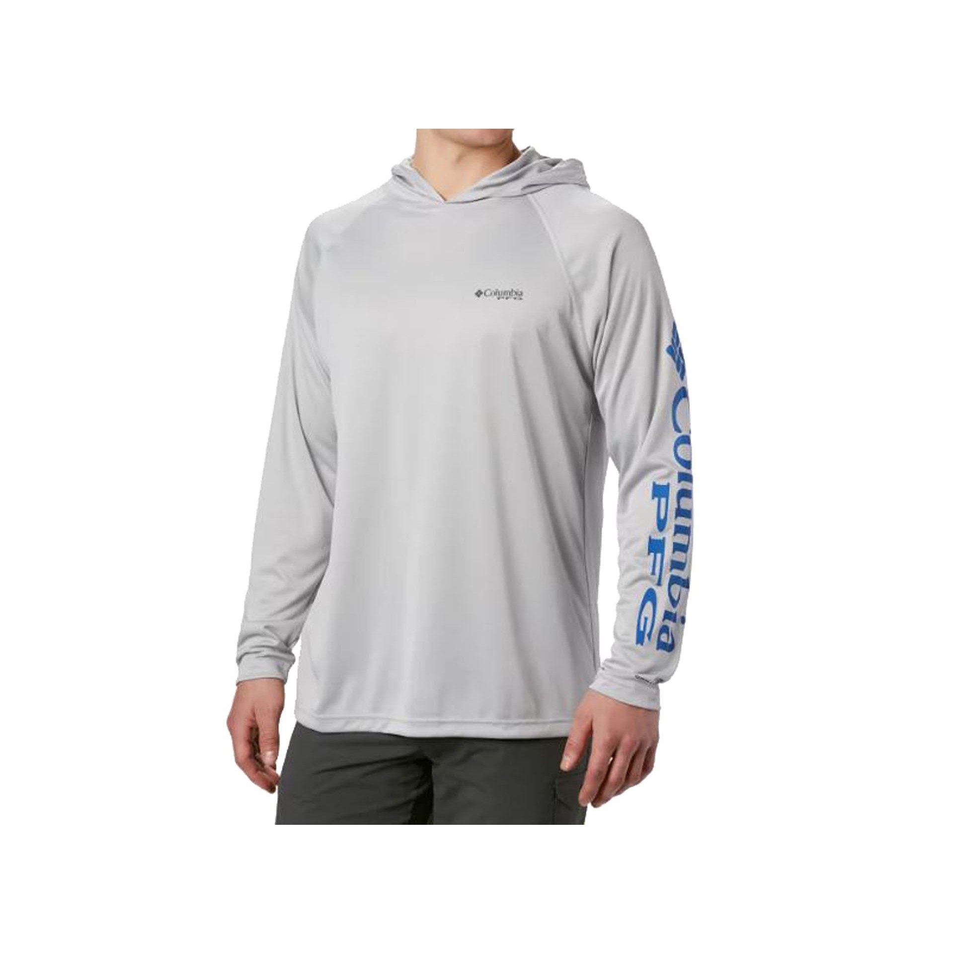 Men's Columbia PFG Terminal Tackle Fish Flag Long Sleeve T-Shirt
