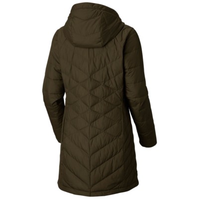 columbia heavenly long hooded coat