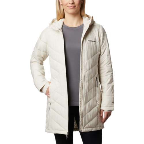 Columbia Womens Heavenly Long Hybrid Jacket Small Thermal