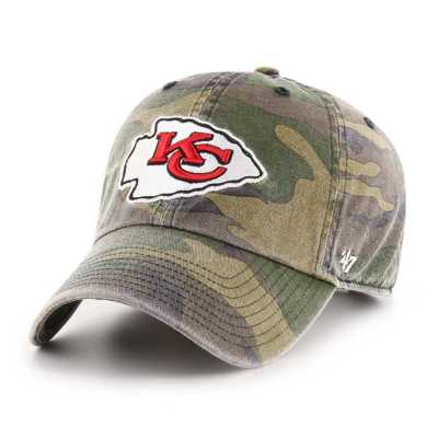 KC CHIEFS Camo New Era 9Forty Baseball Trucker Cap Hat Camouflage One Size