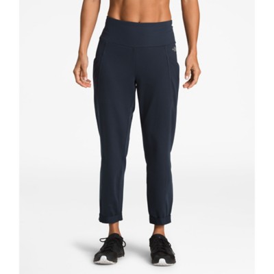 the north face ribbed logo pants dames