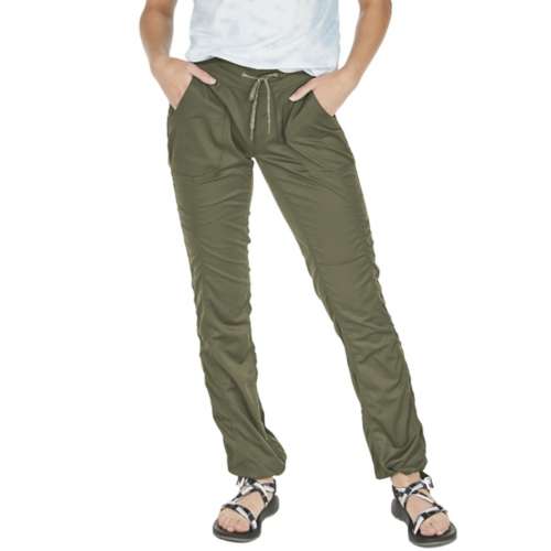 Women's Flex Woven Mid-Rise Cargo Joggers - All In Motion™ Taupe XL 1 ct
