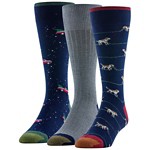 Men's Gold Toe Hosiery Hound & Truck 3 Pack Crew Socks - Thumbnail 1 of 10