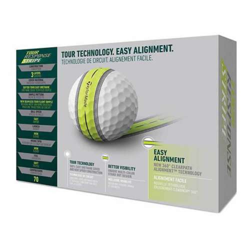 TaylorMade Tour Response Stripe Golf Balls