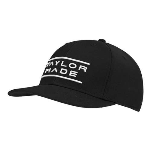 TaylorMade Stretchfit Flatbill Golf Snapthat Hat