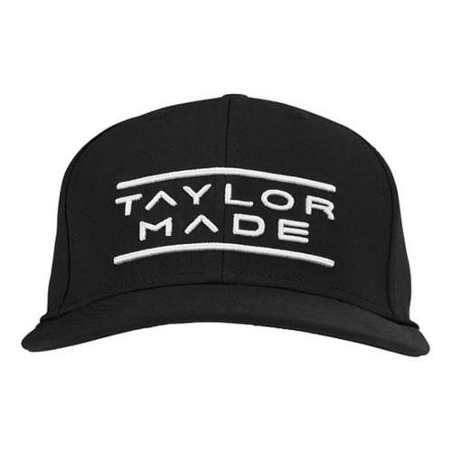 TaylorMade Stretchfit Flatbill Golf Snapthat Hat