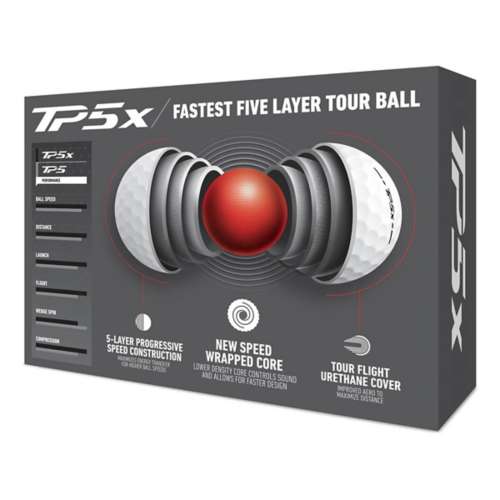 TaylorMade 2024 TP5x Golf Balls