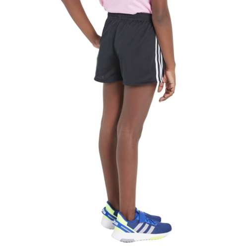 Girls' adidas 3 Stripe Mesh Shorts