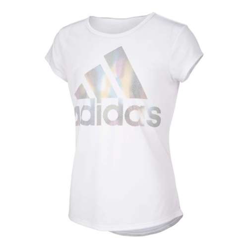 Girls adidas Aeroready Rainbow Logo Foil T Shirt Witzenberg Sneakers Sale Online adidas germany english version free calls