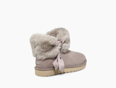 ugg fur mini boots