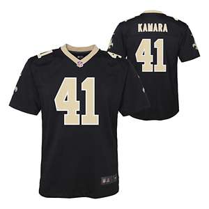 Nike Youth New Orleans Saints Alvin Kamara #41 Atmosphere Grey