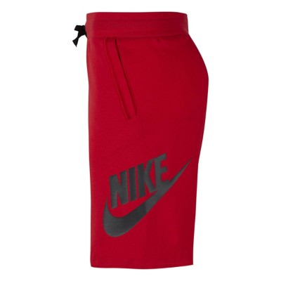 nike mens red shorts