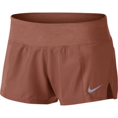 nike womens crew running shorts