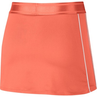 orange nike skirt