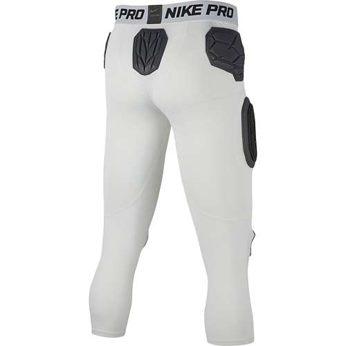 Nike Pro Men' Black/White Dri-FIT 3/4 Fitness Pockets Tights