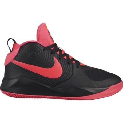 nike team hustle pink and black